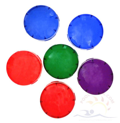 Pentair SpaBrite/AquaLight Kwik-Change Plastic Color Lens Pack, 5 Colors (650019)