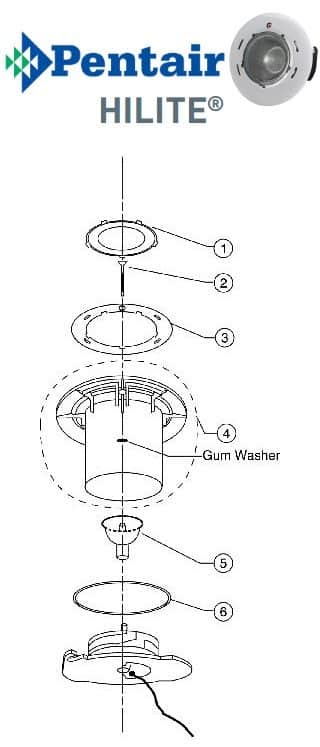 Pentair HiLite Light Parts