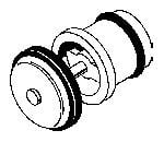 Ortega ORT 1in Slip Return Line Check Valve(10647) (V20-350)
