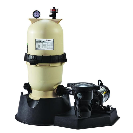 Pentair EasyClean EC60 15 sq.ft. DE Filter w/1 HP 2 SP OptiFlo ABG Combo & Base, 115v, 3 ft. Cord, TL (PNEC0060OE2260)