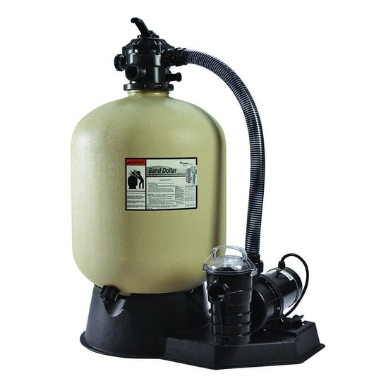 Pentair Sand Dollar Filter 22 inch w/1.5 HP Dynamo Pump w/cord (145159) now (PNSD0060DO1160) - Obsolete