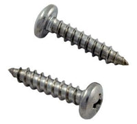 Polaris® 165 Screw, Top, #10 x +in. S/S Sheet Metal, Pan Hd (6-302-00)
