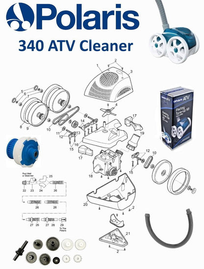 Polaris® 340 Parts