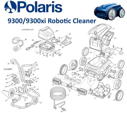 Polaris® 9300/9300XI Robotic Cleaner Parts