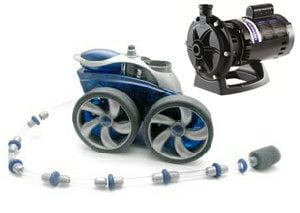 Polaris® 3900 Sport Cleaner w/31 ft. Hose Plus Polaris® Booster Pump 3/4 HP (F-6;PB4-60)