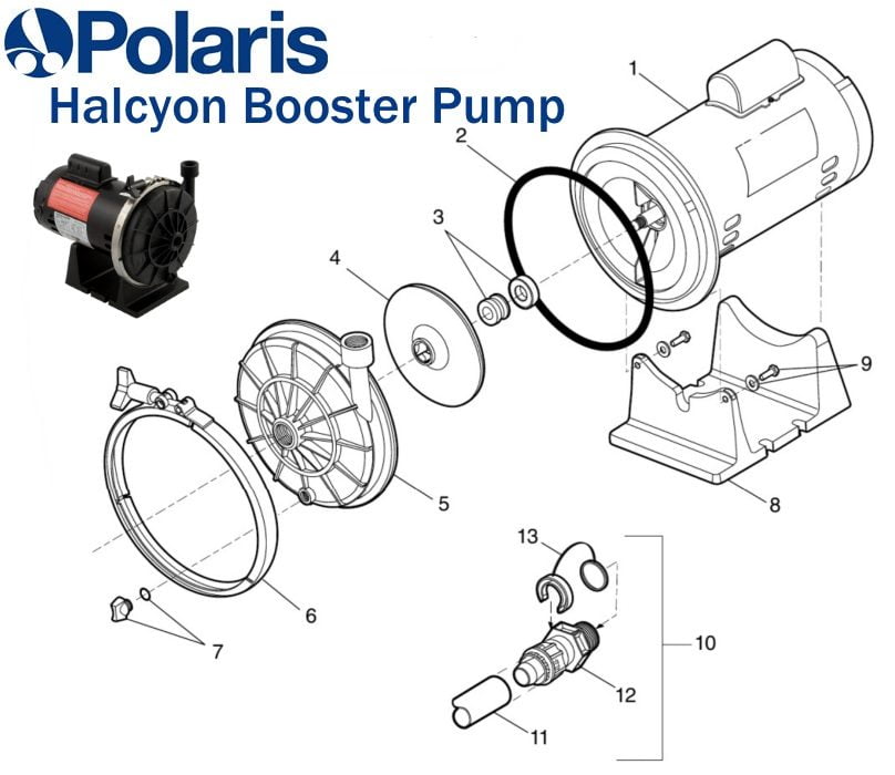 Polaris® Halcyon Pump Parts