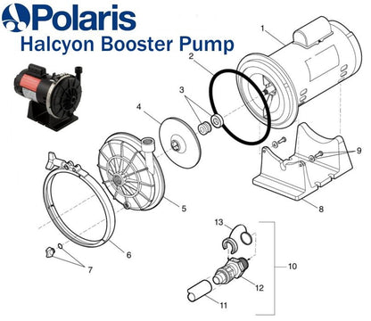 Polaris® Halcyon Pump Parts