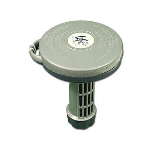 Pool Systems Deluxe Floating Bromine Tab Feeder, 1" Tabs, Blue/Gray (MD1082)
