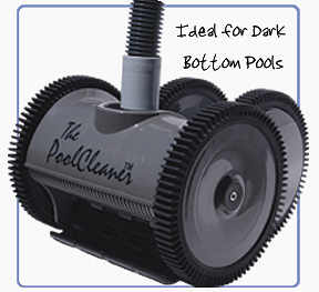 Poolvergnuegen (The Poolcleaner) Dark Gray 4 Wheel 4X Suction Pool Cleaner (W3PVS40GST)