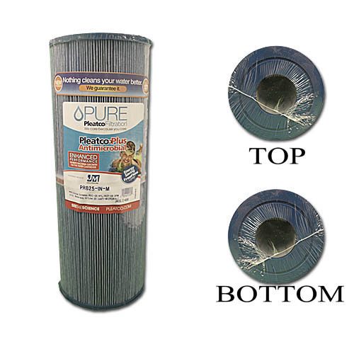 Pleatco Replacement Cartridge, 25 Sq. Ft. (Anti-Microbial) (PRB25-IN-M)