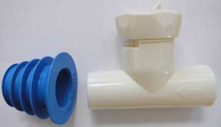 Poolvergnuegen 2 Wheel/ 4Wheel Suction White Adjustable Regulator Valve (896584000-952)