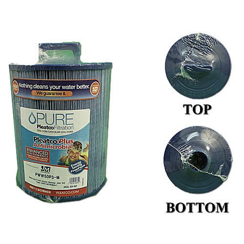 Pleatco Replacement Cartridge, 40 Sq. Ft. (Anti-Microbial) (PWW50P3-M)