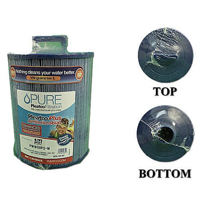 Pleatco Replacement Cartridge, 40 Sq. Ft., 6" x 7-5/8" (PWW50P3-M)