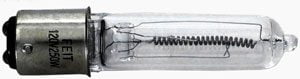 Pentair AquaLight Bulb, 250W, 120v, Halogen , Bayonet, pre-1998 (Q250/CL/DC-ESS) - Obsolete