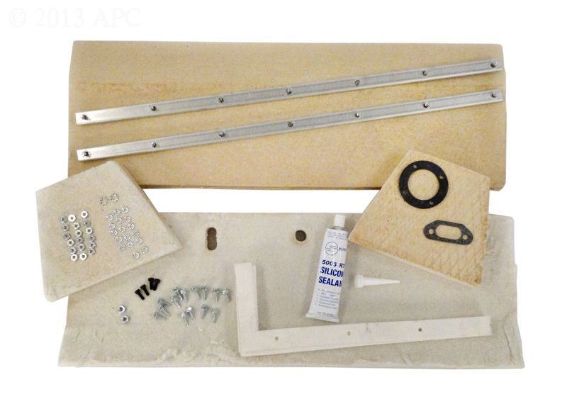 Jandy® Hi-E2/Hi-E2R Heater, Refractory Tile Set, 200k (R0305303)