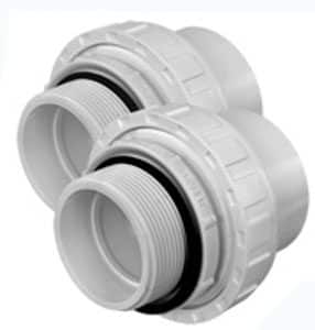 Jandy® Multiport Side Mount Valve, MPV Union Set, 2.0 in. (R0443800)