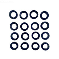 Jandy® Legacy LRZ Header Gasket Assembly, Polymer & Bronze I/O, set of 16 (R0454300)