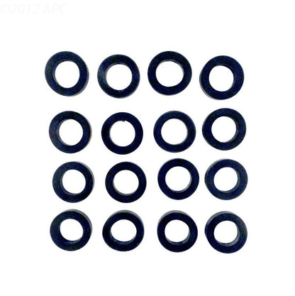 Jandy® Legacy LRZ Header Gasket Assembly, Polymer & Bronze I/O, set of 16 (R0454300)