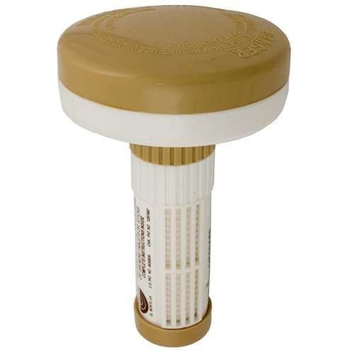 Pentair/Rainbow Floating Chlorinator Floating Dispenser #335, 1 in. or Spa, Beige/White (R171090)