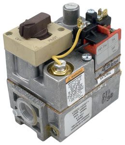 Raypak Gas Valve, Robert Shaw, NG, MV Only (003898F)