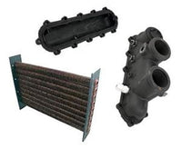 Raypak 2100 Heat Exch. Assy. w/Copper Tubes & Polymer Headers, 406A/407A (010046F)