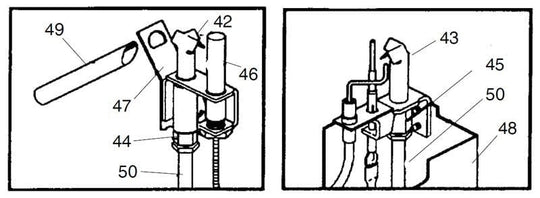 Raypak 2100 Heater Pilot Parts