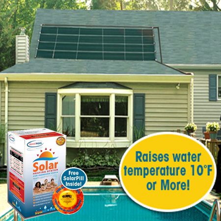 SunHeater® 80 Sq. Ft. In ground Solar Heating System, Two 2 x 20 ft. Panels (S601P)