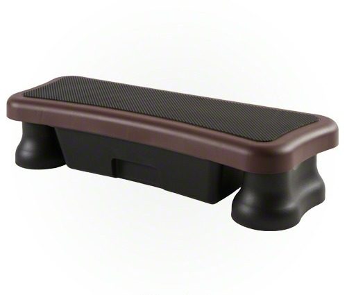 SmartStep Jr. - Espresso color, Slip-Resistant single step & SmartDrawer, for Round or Square Spas (SMJR-ESPR)