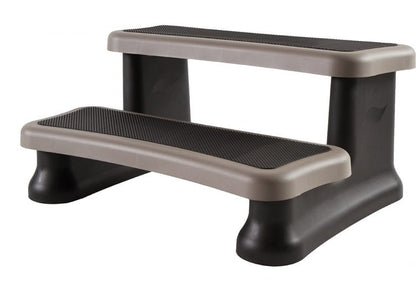 SmartStep - Coastal Grey color, Slip-Resistant, 2 steps, for Round or Square Spas (SMST-COA) - Obsolete