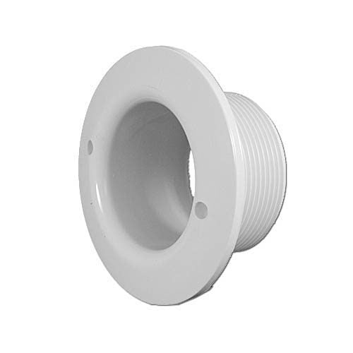 Vico Pro Jet Bath #18 Wall Fitting, 3-1/2" Face, Short, White (SP-18H)