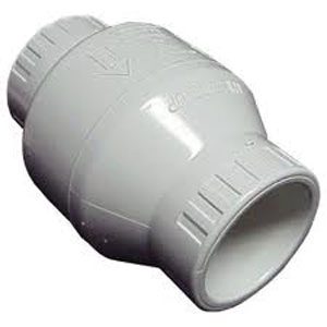 Spears PVC Spring Check Valve, 2.5 in., .5 lb. (S1580-25)