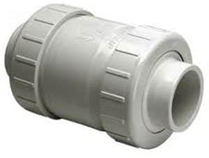 Spears PVC Union Swing Check Valve, 1.5 in. Slip x Slip (S1720-15)
