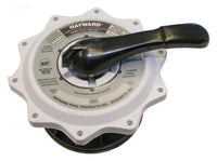 Hayward Vari-Flo SP0715/0716 Key, Cover & Handle Assembly, White (SPX0715BA)