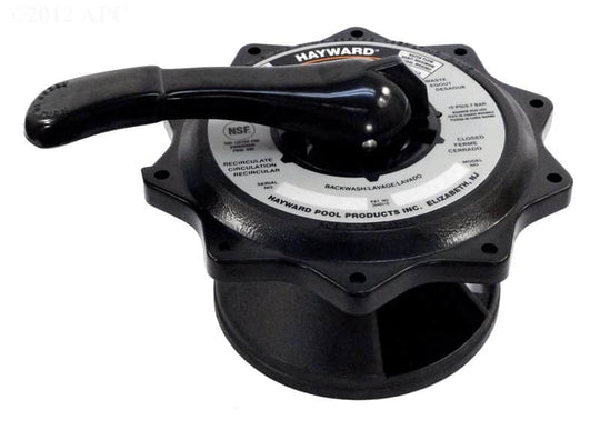 Hayward MPV 715/716 Key, Stem & Handle Assy., Black (SPX0715BA3)