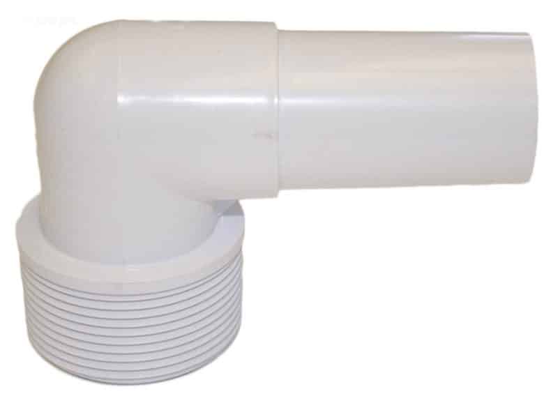 Hayward SP1096/1097/1098 Hose Adapter, Smooth Male 90, 1.5 in. MPT x 1.25 in. (SPX1105Z2)