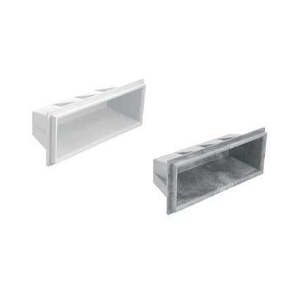 SRS Baja Wall Step, Textured, White, 17.5 x 7 in. (62-209-4001)