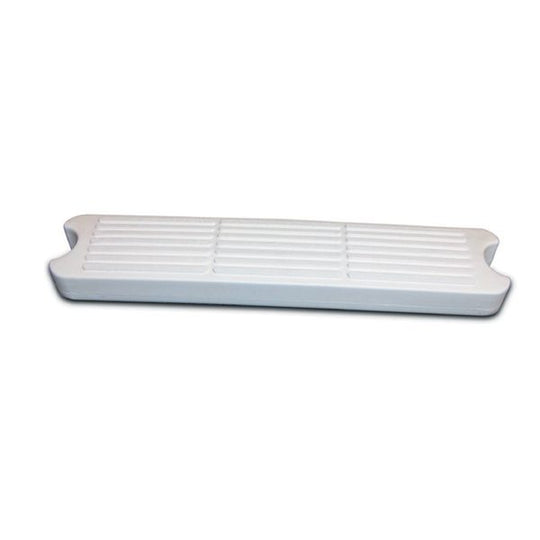 Frost Blow Molded Ladder Tread, White, 18.5 in. Centerline (A42077-0) (LTDF111A)