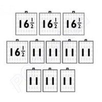 Full Set of Grids for Swimquip/Sta-Rite DEP 36 Sq. Ft. DE Filter (DEP36-SET) (flat, 18 inches tall)