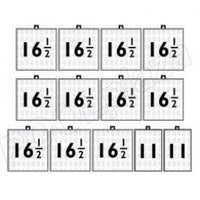 Full Set of Grids for Swimquip/Sta-Rite DEP/DES 51 Sq. Ft. DE Filter (flat, 18 inches tall)