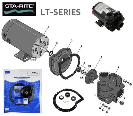 Sta-Rite LT-Series Pump Parts