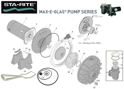 Sta-Rite MaxEGlas Pump Parts