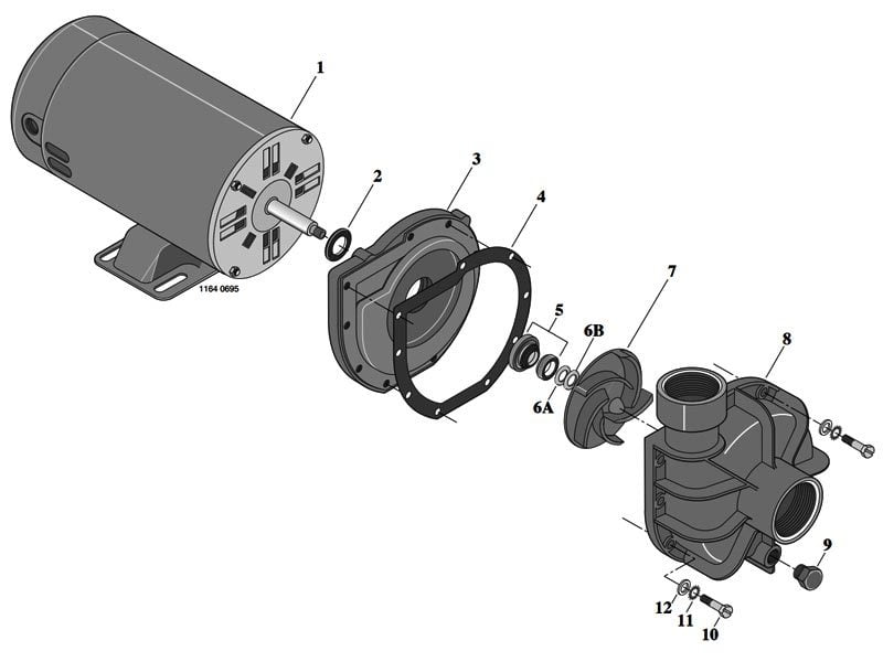 Sta-Rite LT-Series Pump Parts