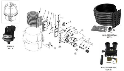 Sta-Rite Max-E-Therm Heater Parts