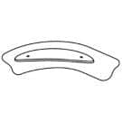 Sundance Spa Reverse Wrap-Around Pillow w/suction cups (6000-405)
