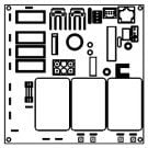 Sundance Spa Printed Wiring Assembly, LED, No Circ. Pump, 2012 & After (6600-042) (6600-722}