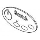Sundance Suntub Spa Control Panel, SV/DV & 400 Models, 1996-1998 (6600-051)