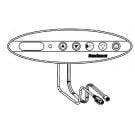 Sundance 780 Spa Control Panel, 1 Pump, 2013 (6600-189)