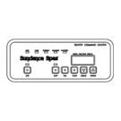 Sundance 750 Spa Control Panel, 1 Pump, 1997-1999 (6600-712)