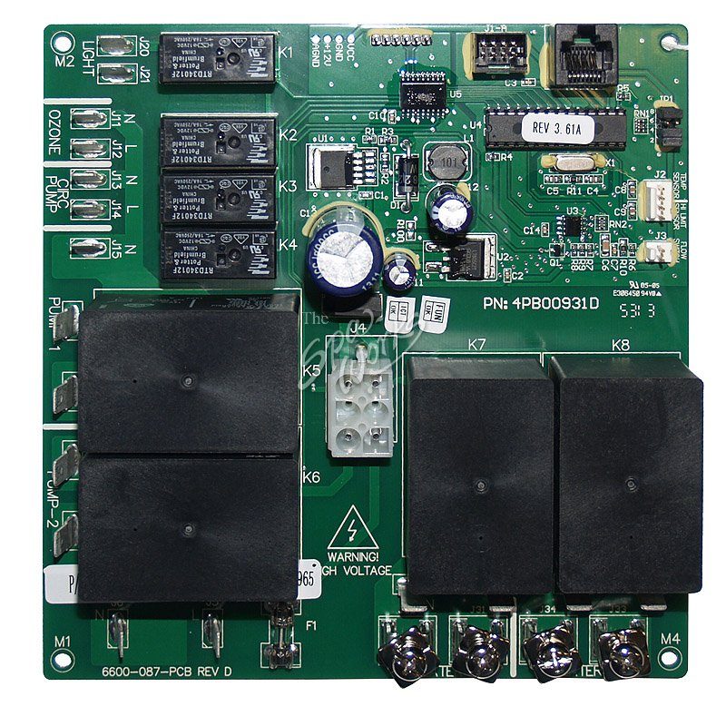 Sundance Spa Circuit Board 2-Pump System 2014 (6600-726)