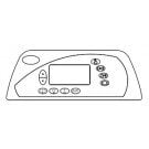 Sundance 850 In Ground Spa Control Panel w/75'Cable harness, 1 Pump, Gray, 2001 & After (6600-873)